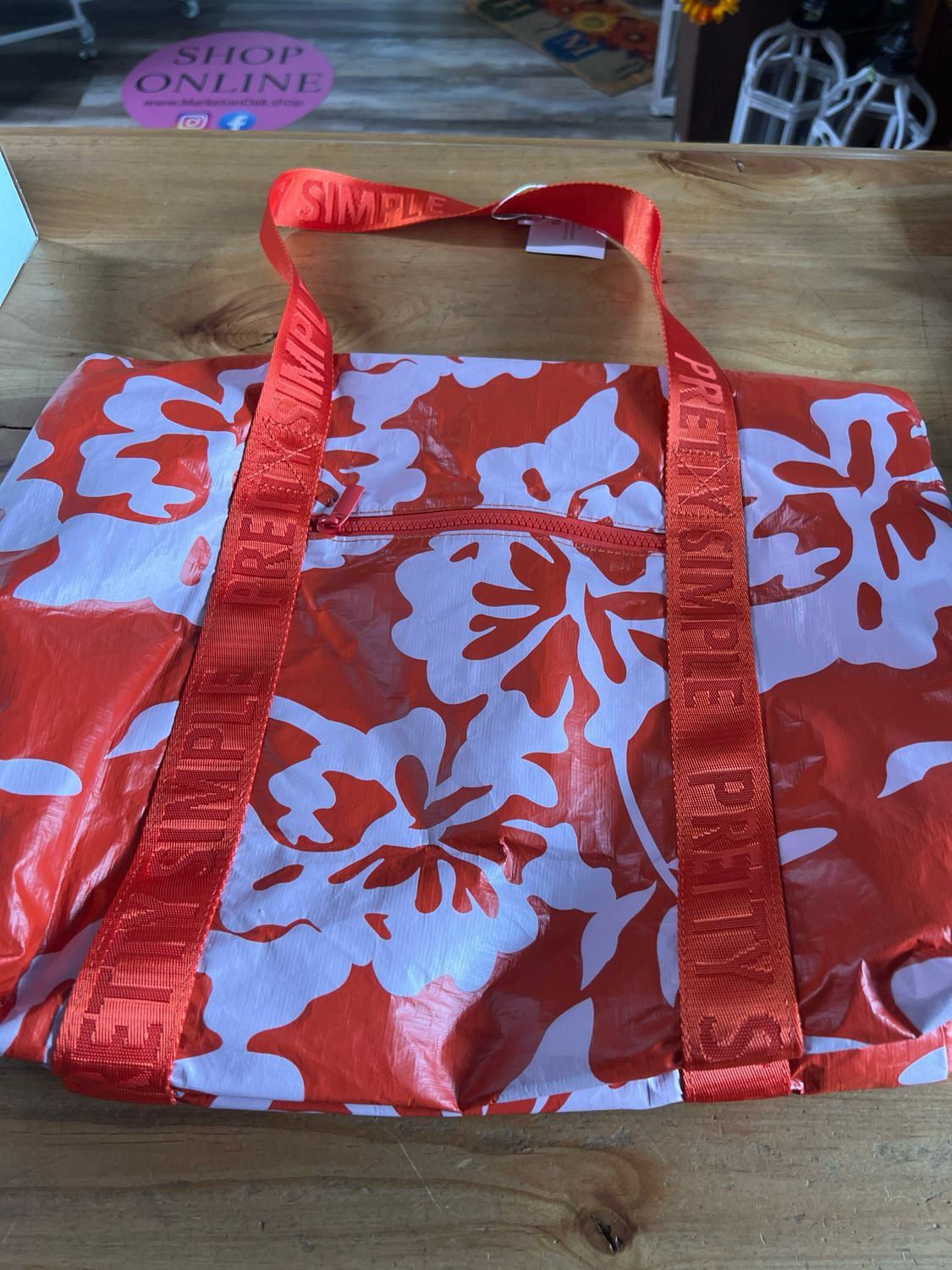 Medium Kona Cove Beach Zipper Tote