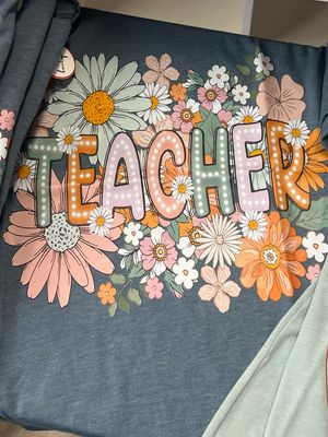 Teacher Colorful Tee