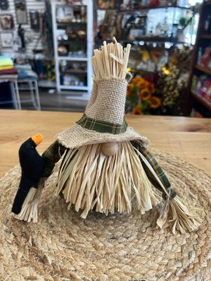 12.5" Crow Gnome