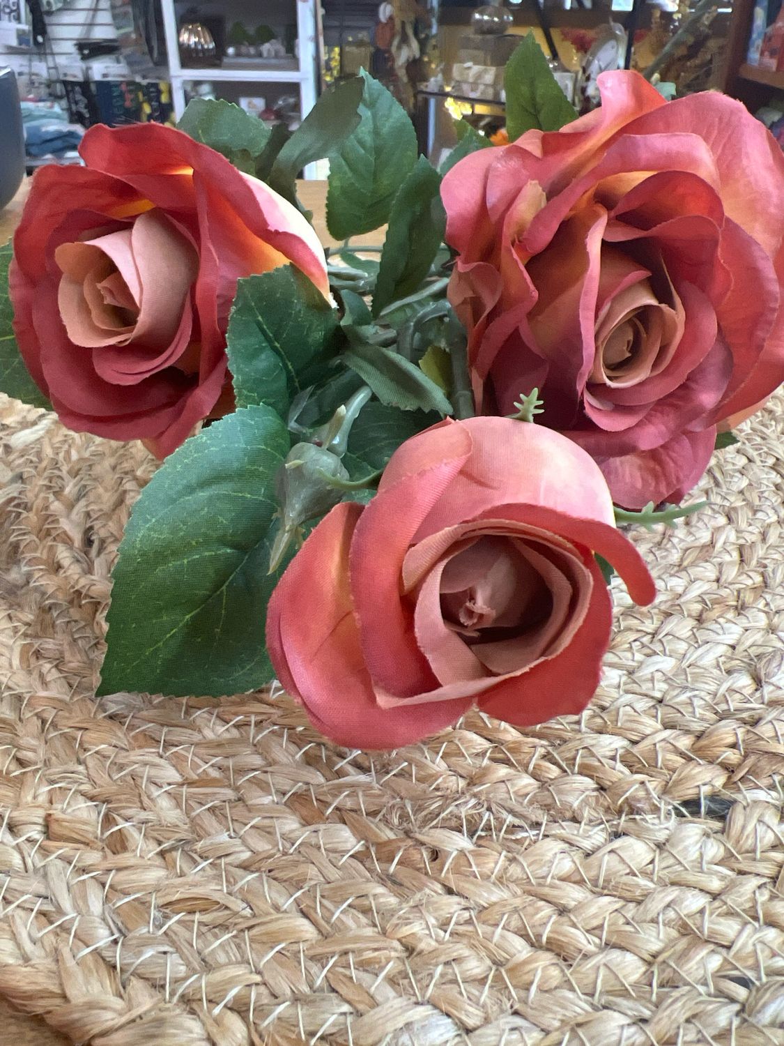 31" Autumn Rose Spray