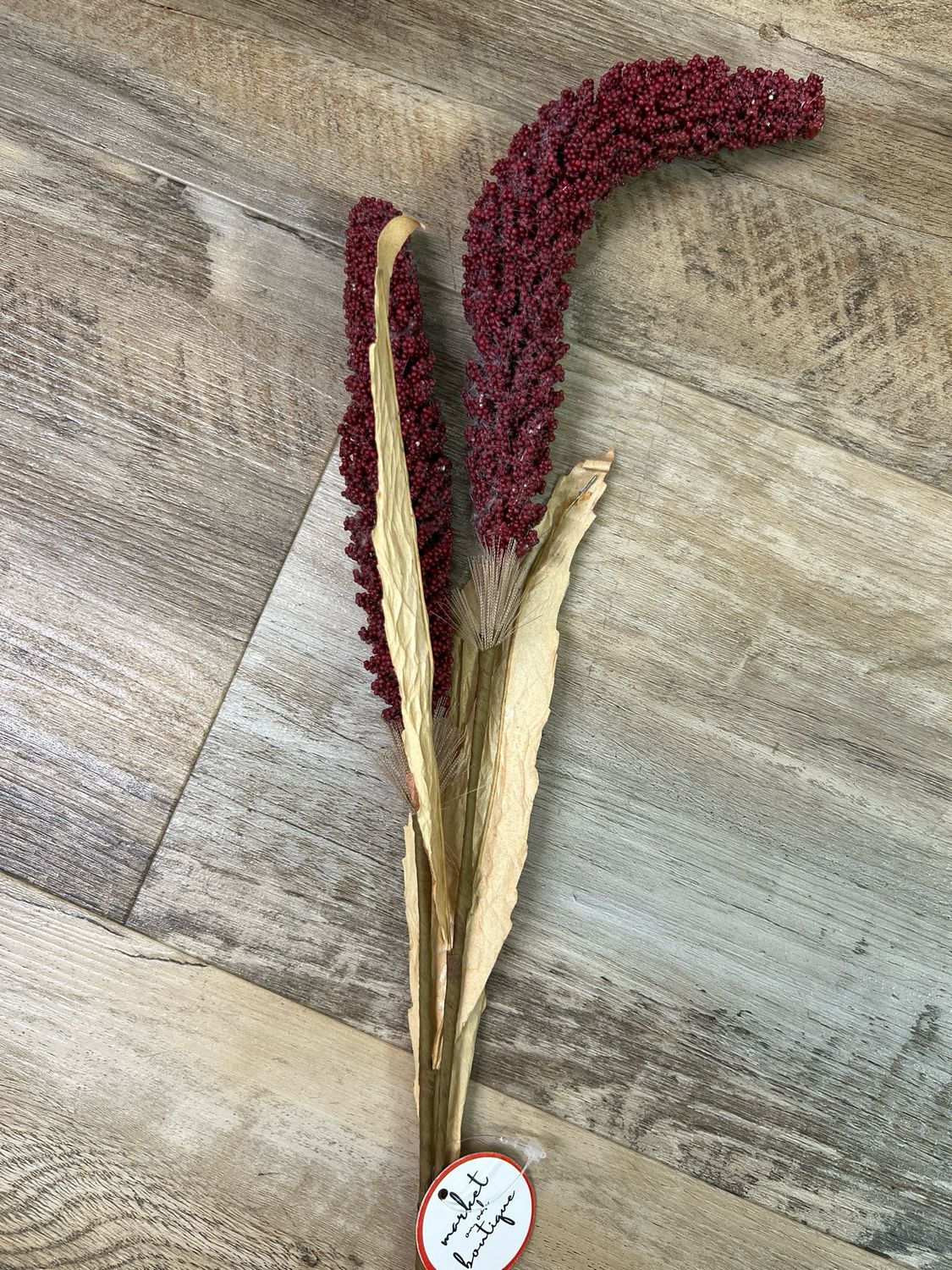 31" Burgundy Sorghum Spray 31" Burgundy Sorghum Spray