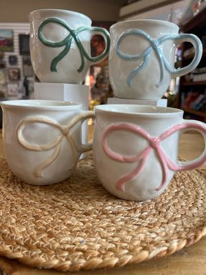 18oz Bow Design Mug