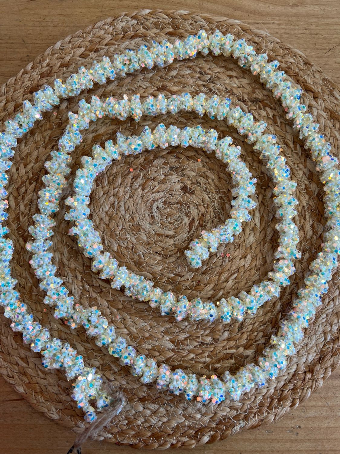 72&quot; Foam Glitter Garland