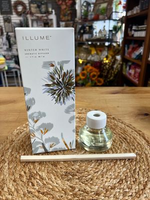 Illume Winter White Refillable Diffuser
