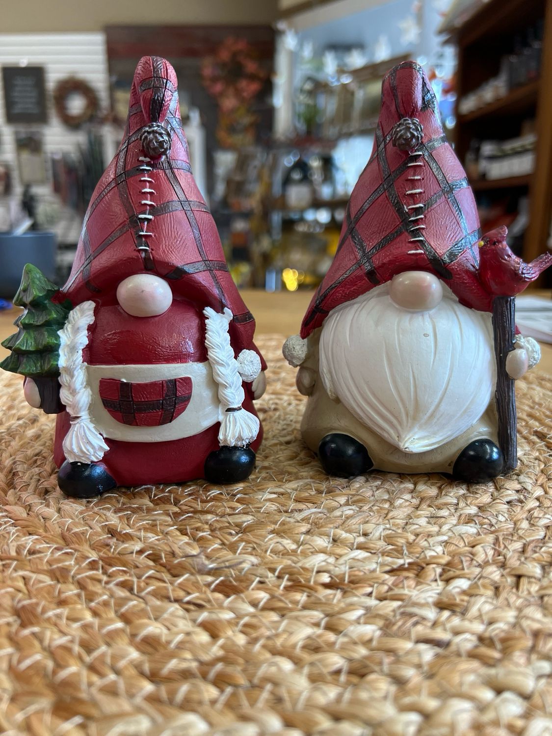 Resin Holiday Gnome Resin Holiday Gnome