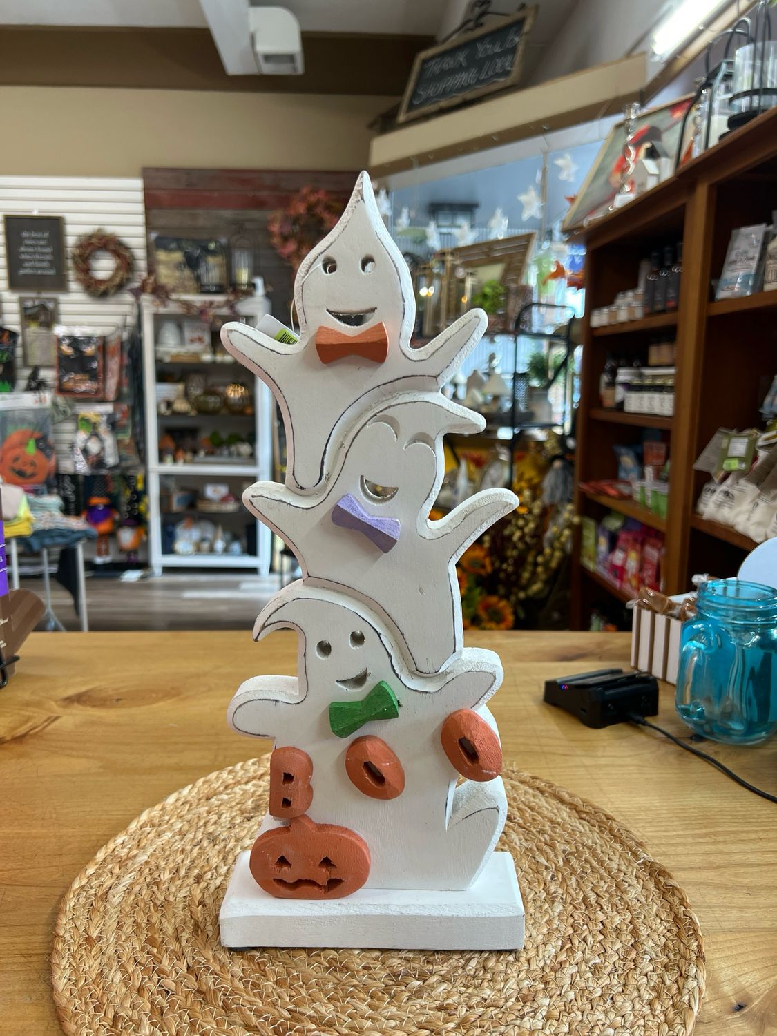 Wood Ghost Tabletop Decor Wood Ghost Tabletop Decor
