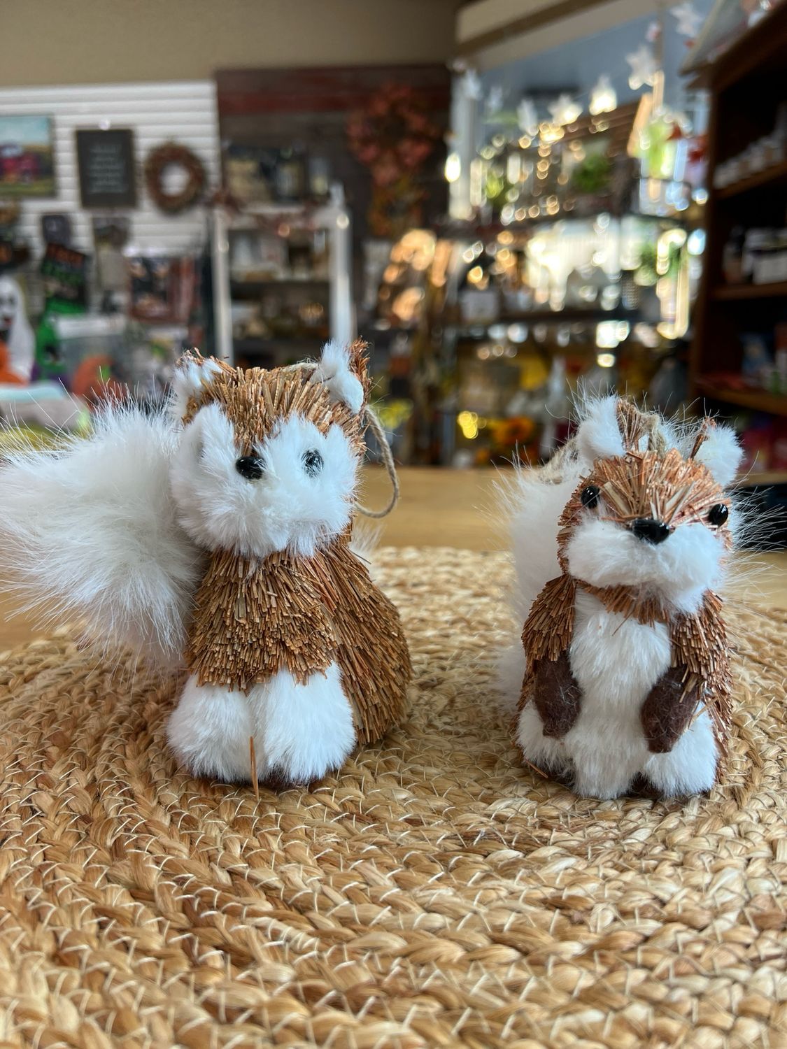 Woodland Sisal Animal Ornament Woodland Sisal Animal Ornament