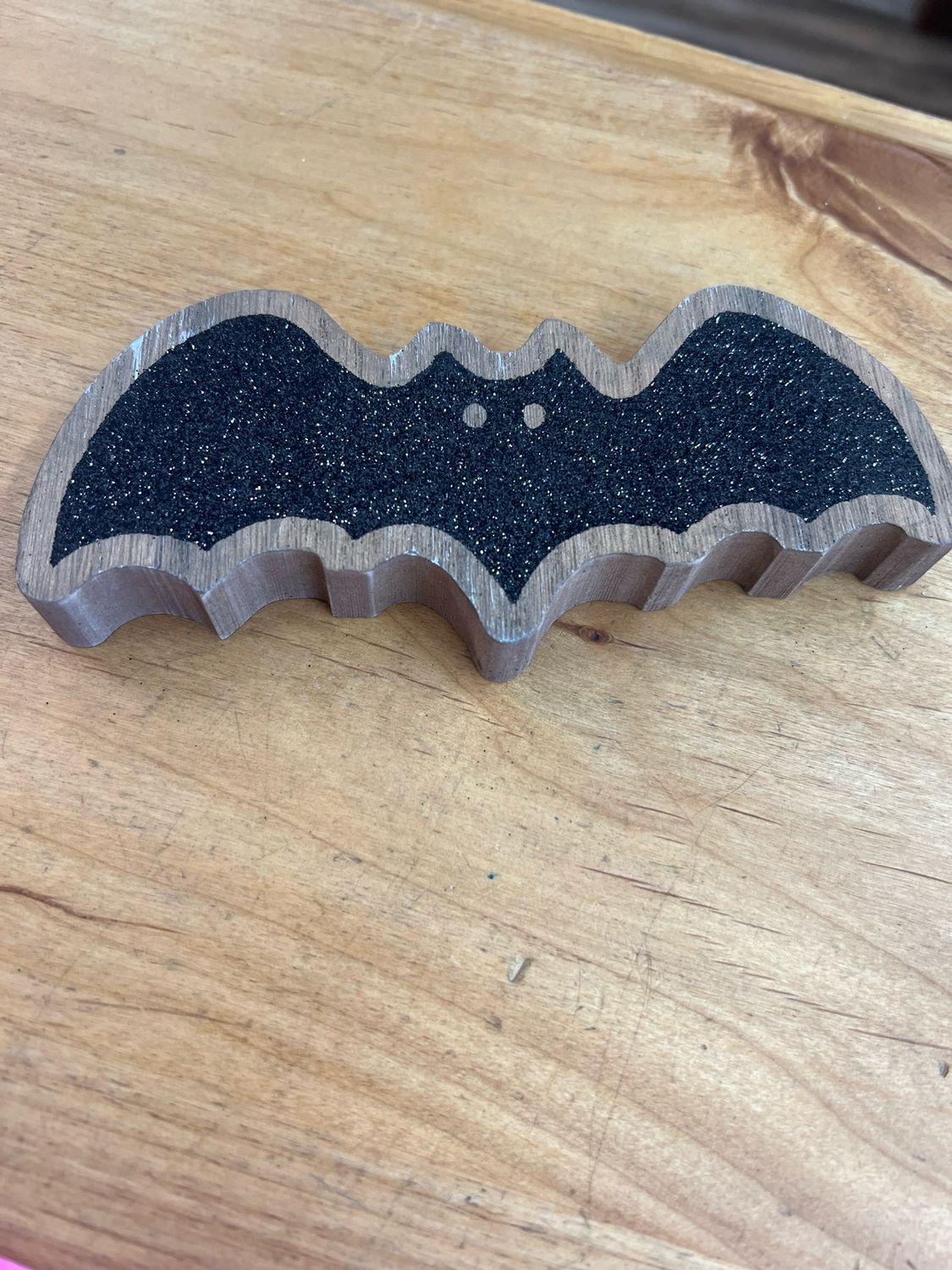 Glitter Bat Halloween Cutout