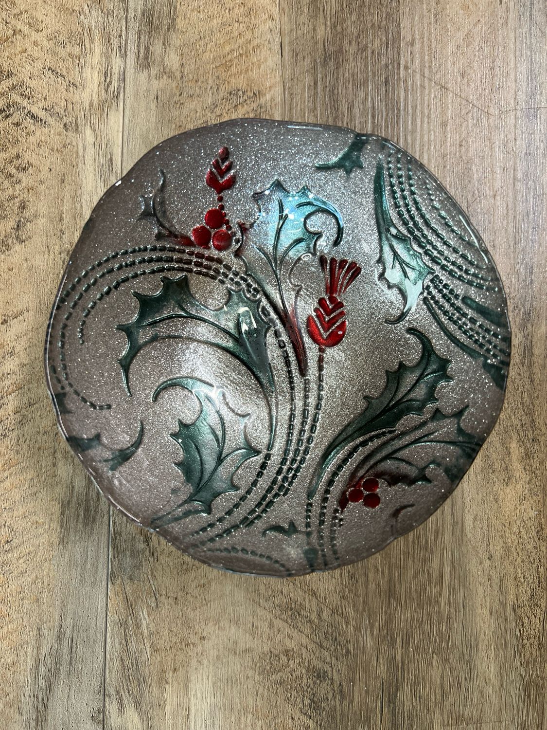 6&quot; Holly &amp; Berries Bowl