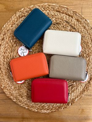 Anti Theft Leather Card Wallet