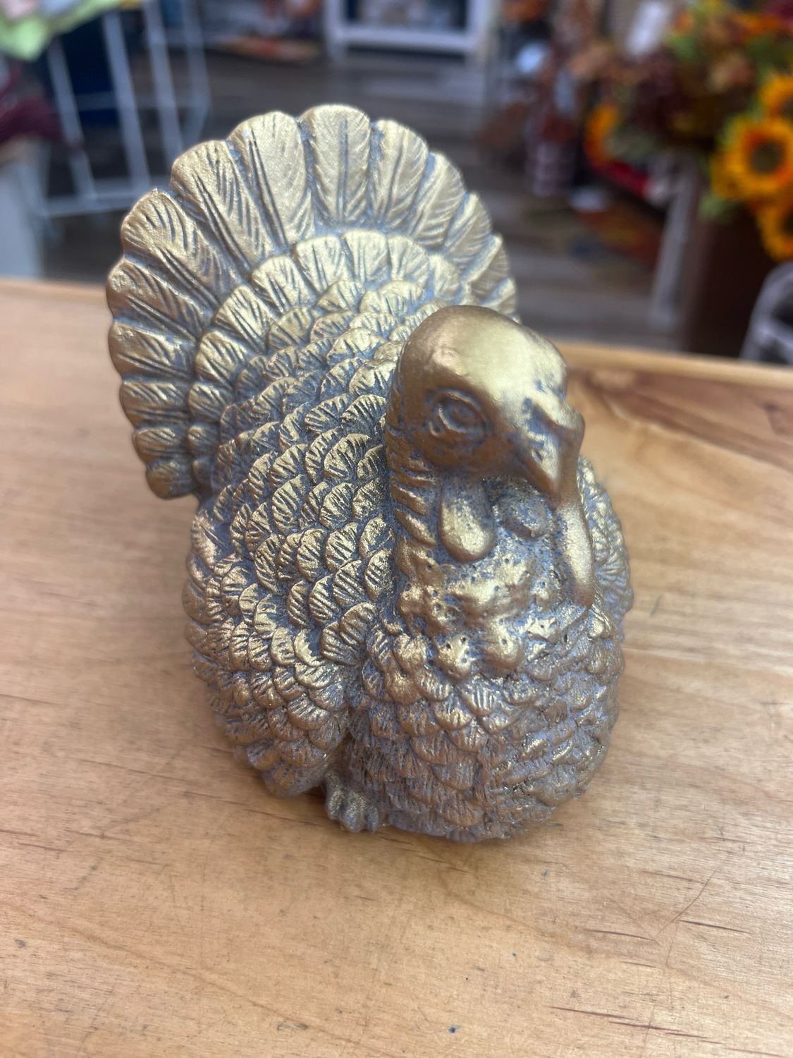 Golden Turkey Statuette Golden Turkey Statuette