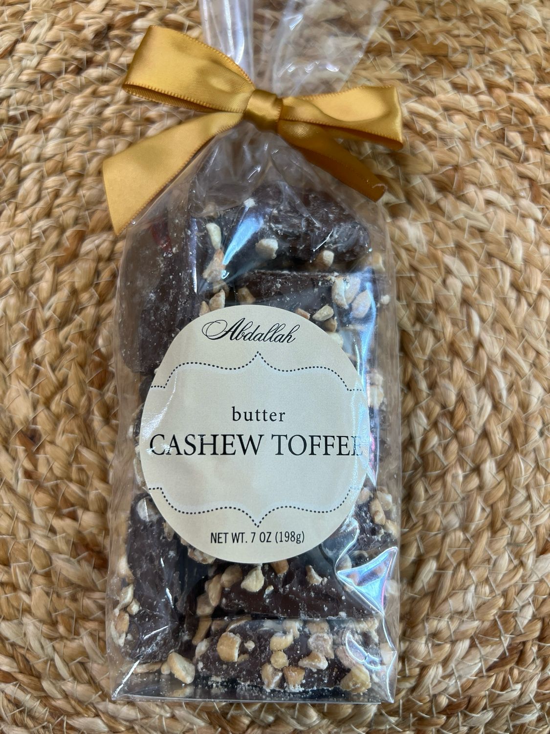 Abdallah 7oz Cashew Milk Chocolate Toffee