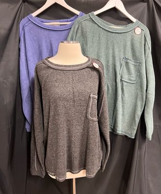 Brushed Ribbed Sweater