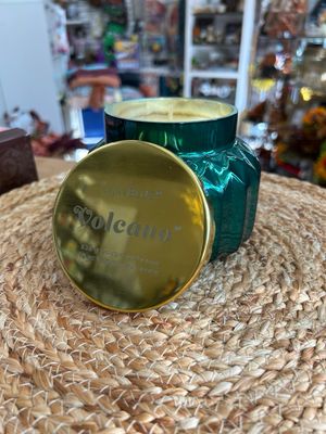 Volcano Royal Green Candle Volcano Royal Green Candle