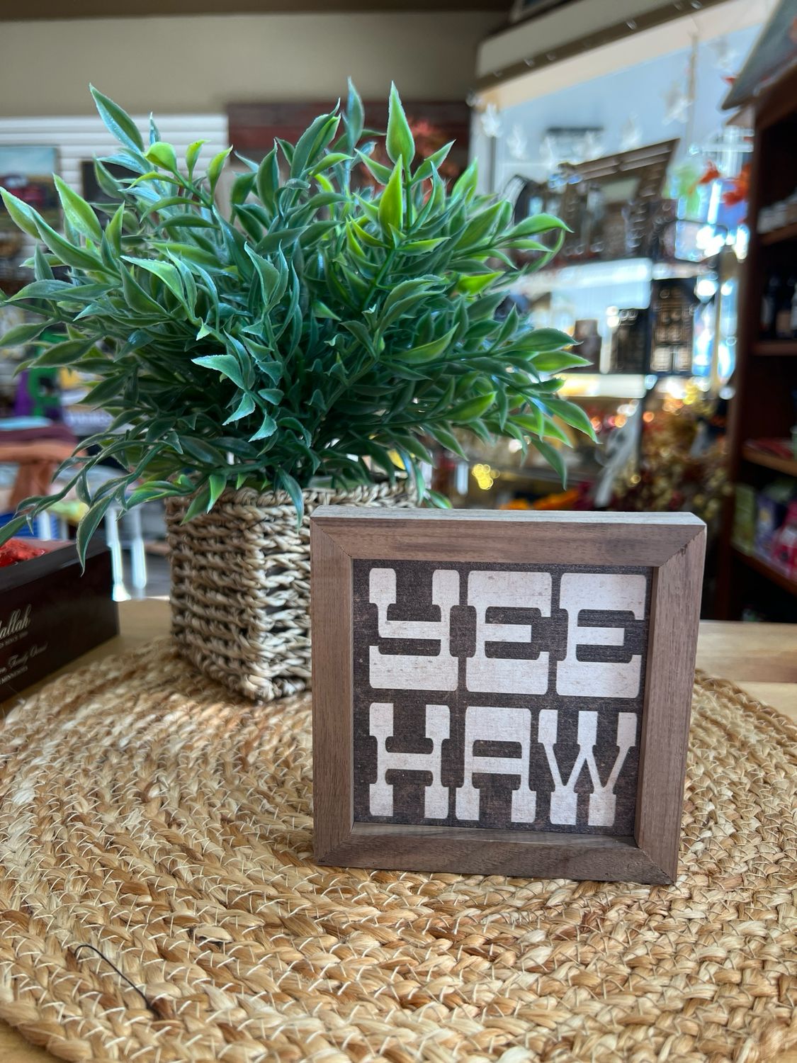 4" Yee Haw Framed Print 4" Yee Haw Framed Print