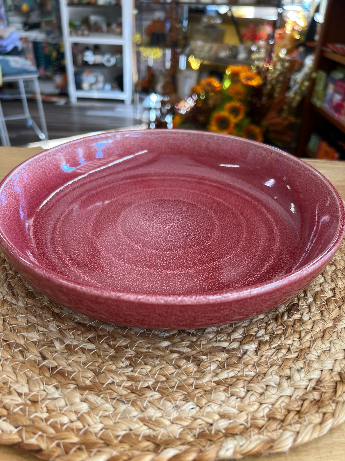 Loft Reactive Glaze Plate