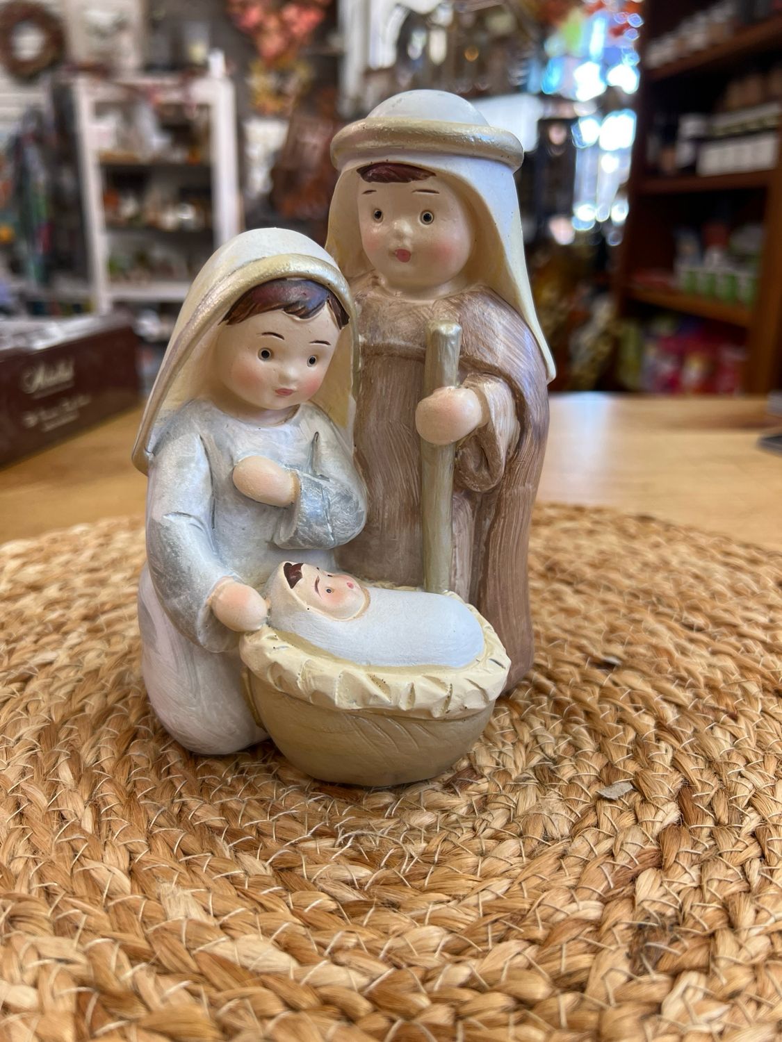 5-3/4&quot; Resin Holy Family