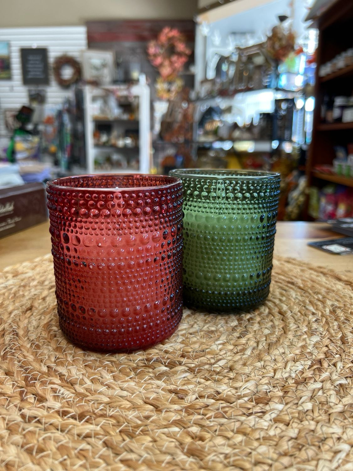 4" LED Glass Flameless Candle