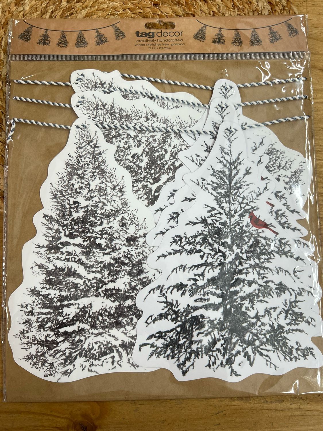 Winter Sketches Garland Winter Sketches Garland