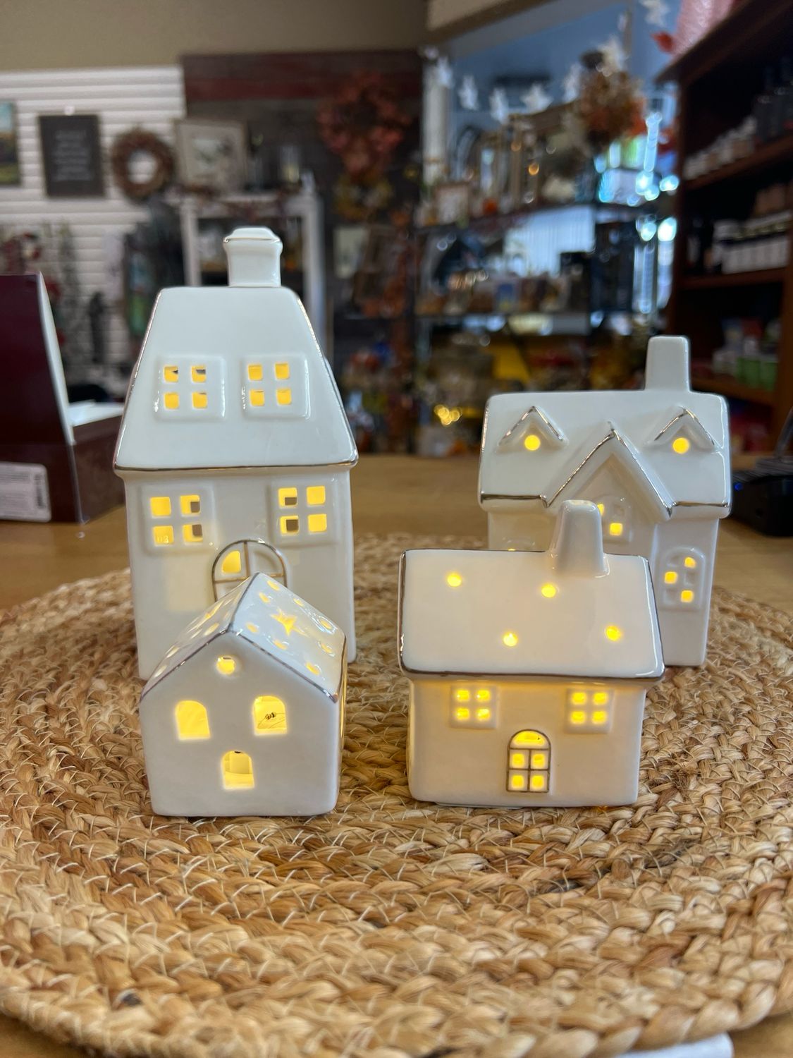 Stoneware Village Houses