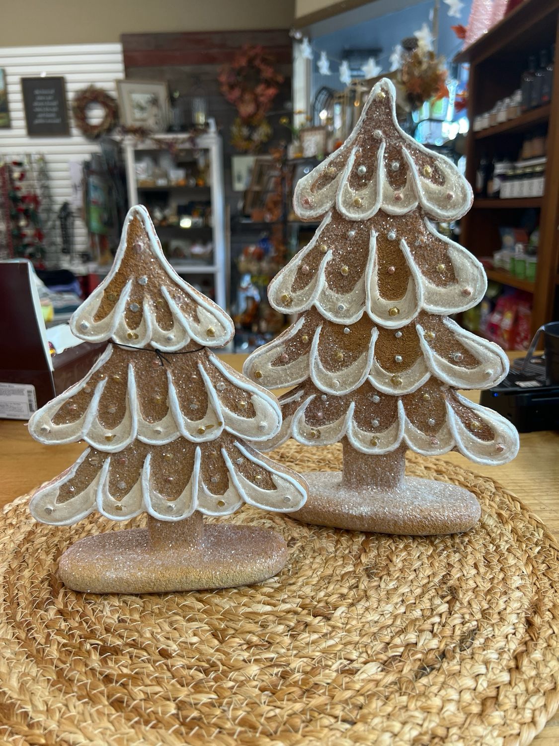 Resin Gingerbread Tree