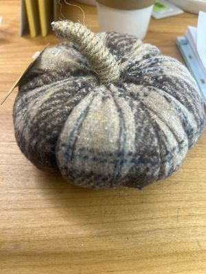 MD Montana Plaid Pumpkin MD Montana Plaid Pumpkin