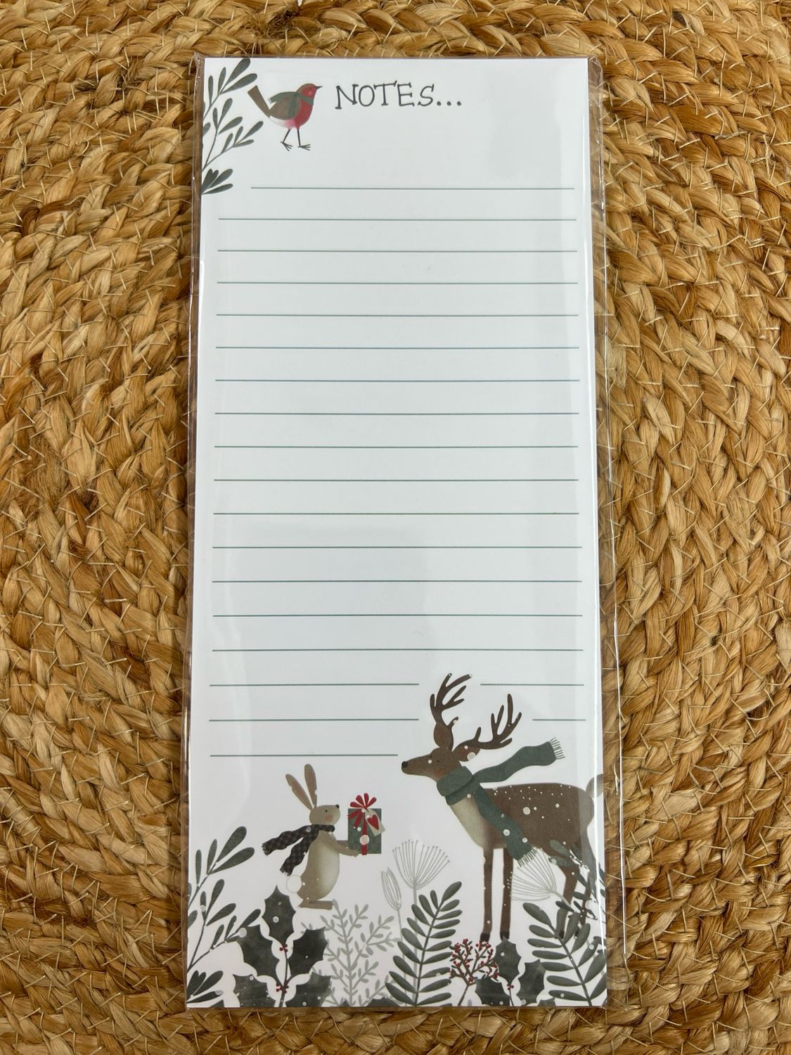 Sweet Forest Animals List Pad