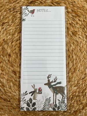 Sweet Forest Animals List Pad