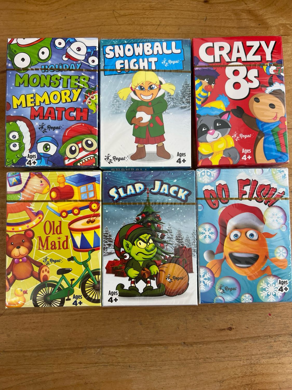 Holiday Kids Card Games