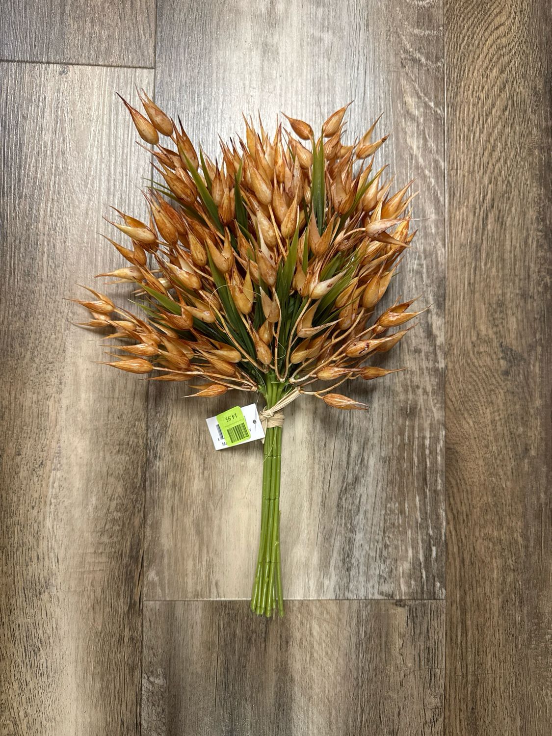 14" Faux Indoor/Outdoor Wheat Bundle