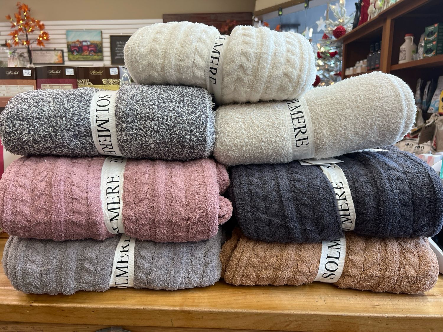 Solmere Plush Blankets