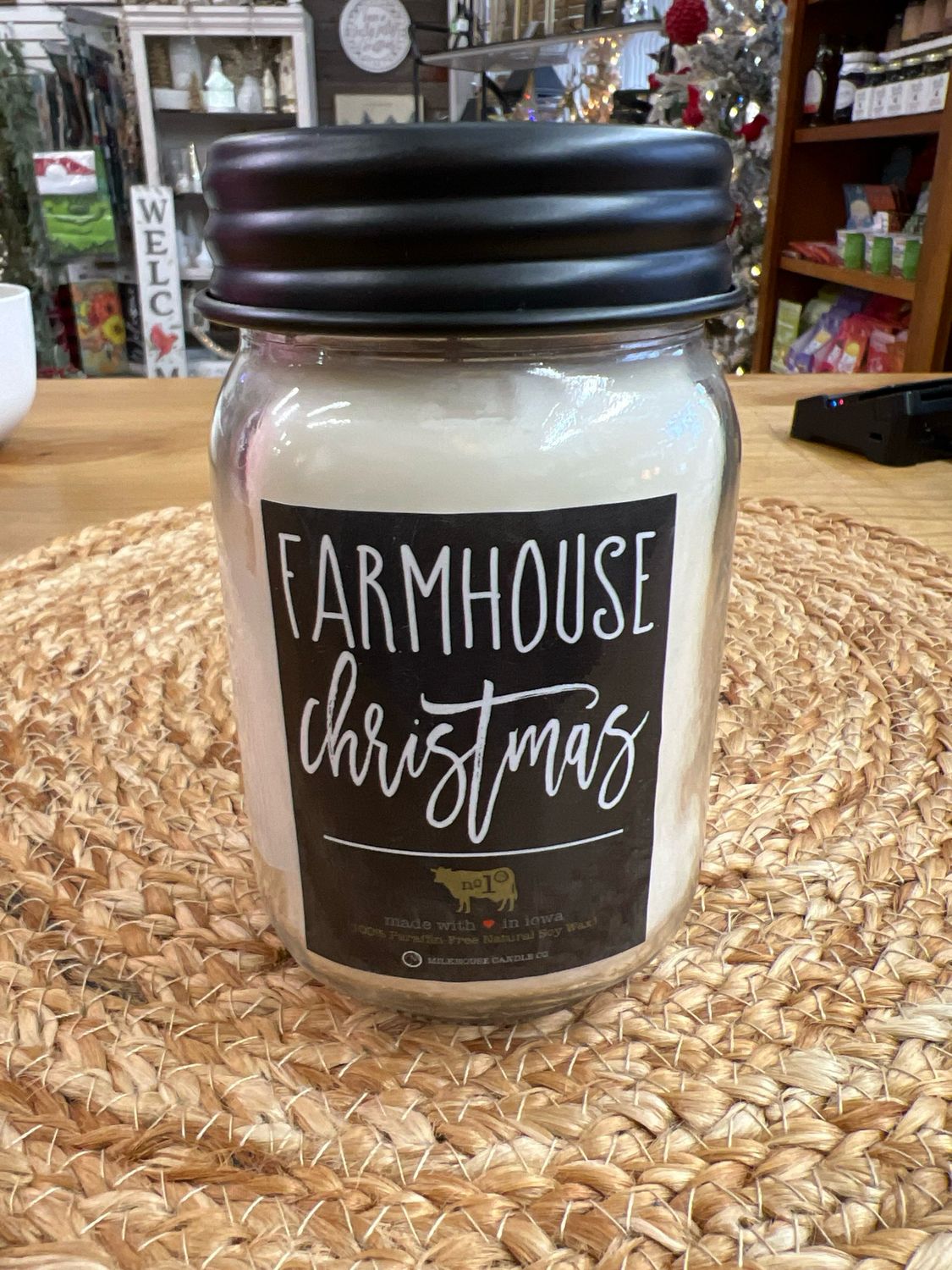 Milkhouse Farmhouse Christmas 13oz Mason Jar Candle Milkhouse Farmhouse Christmas 13oz Mason Jar Candle