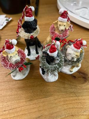 3-3/4&quot; Dog Ornaments