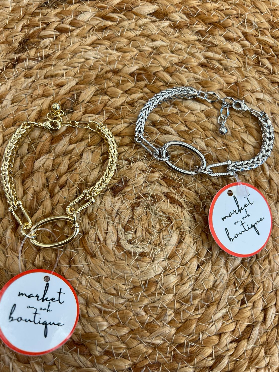 Large Oval Link Chain Bracelet