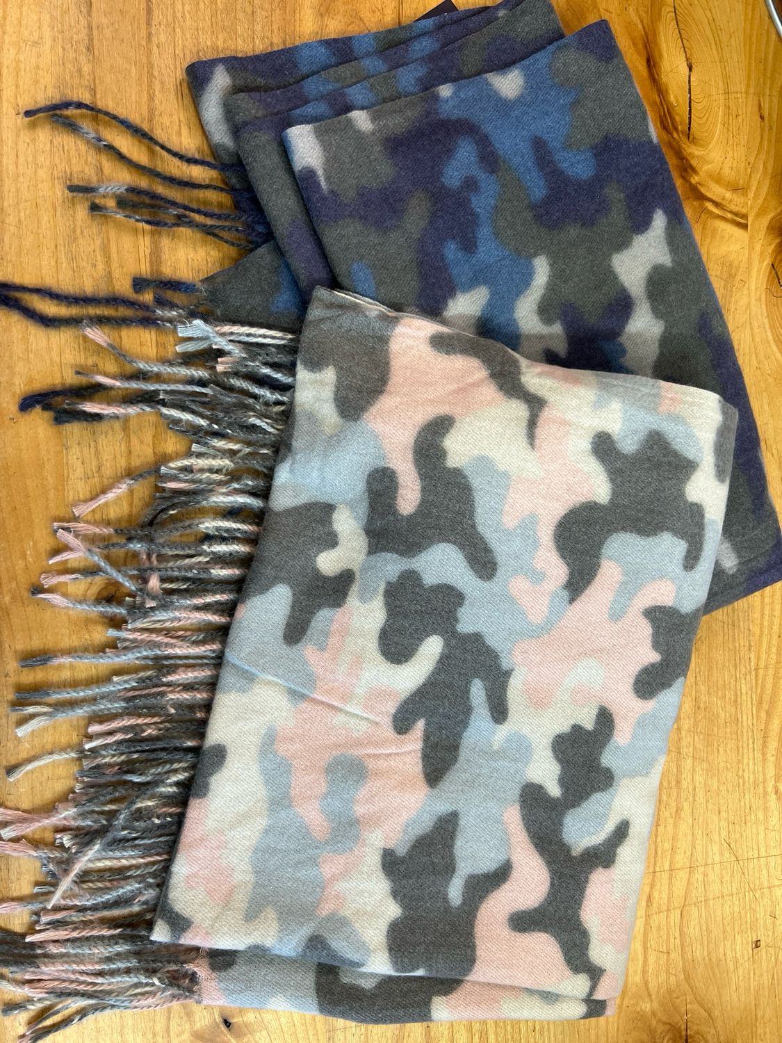 Long Camo Scarf