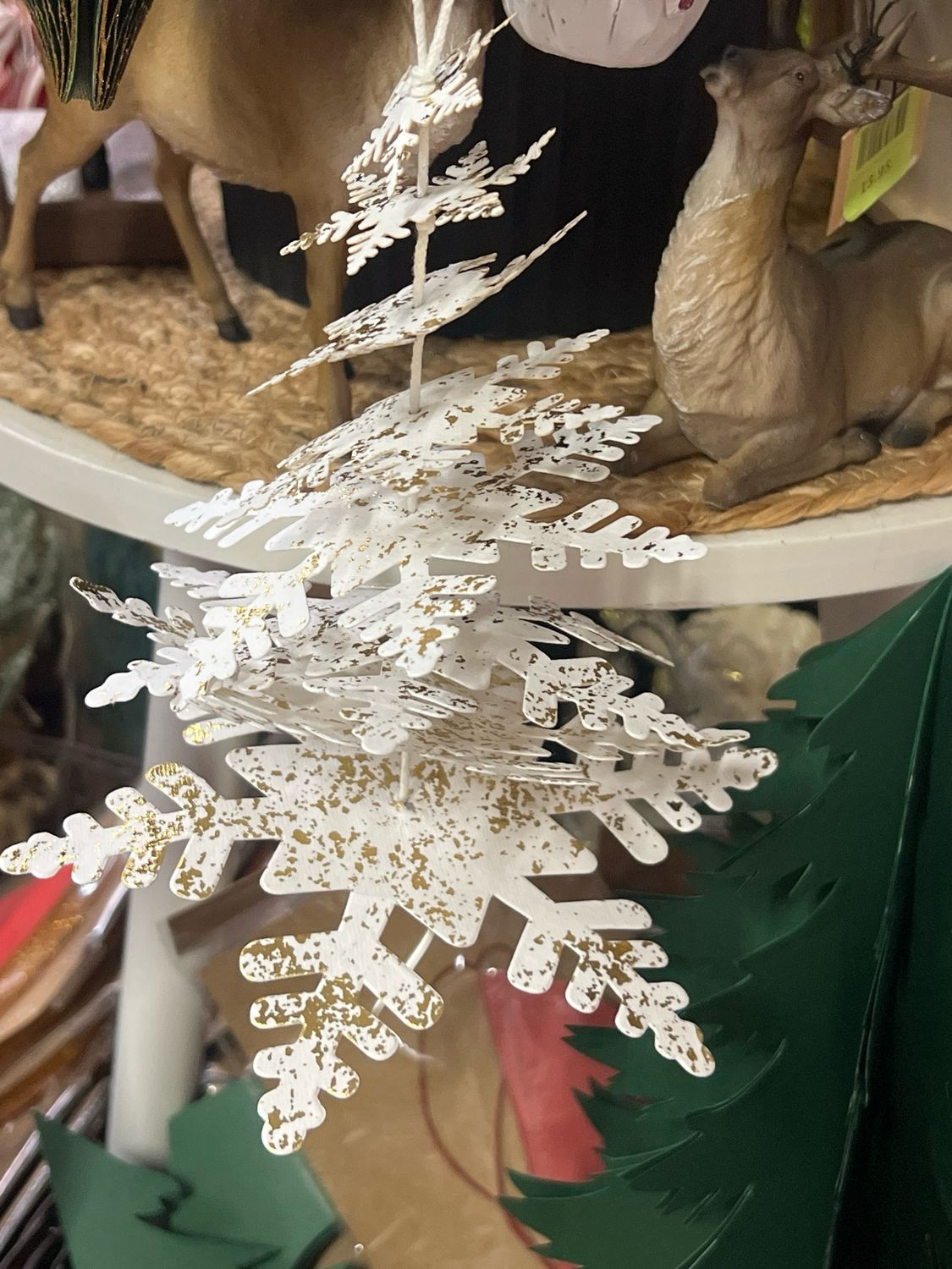 Paper Snowflake Tree Ornament