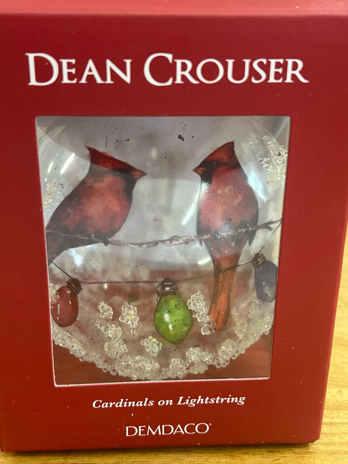 Cardinald on Light String Ornament