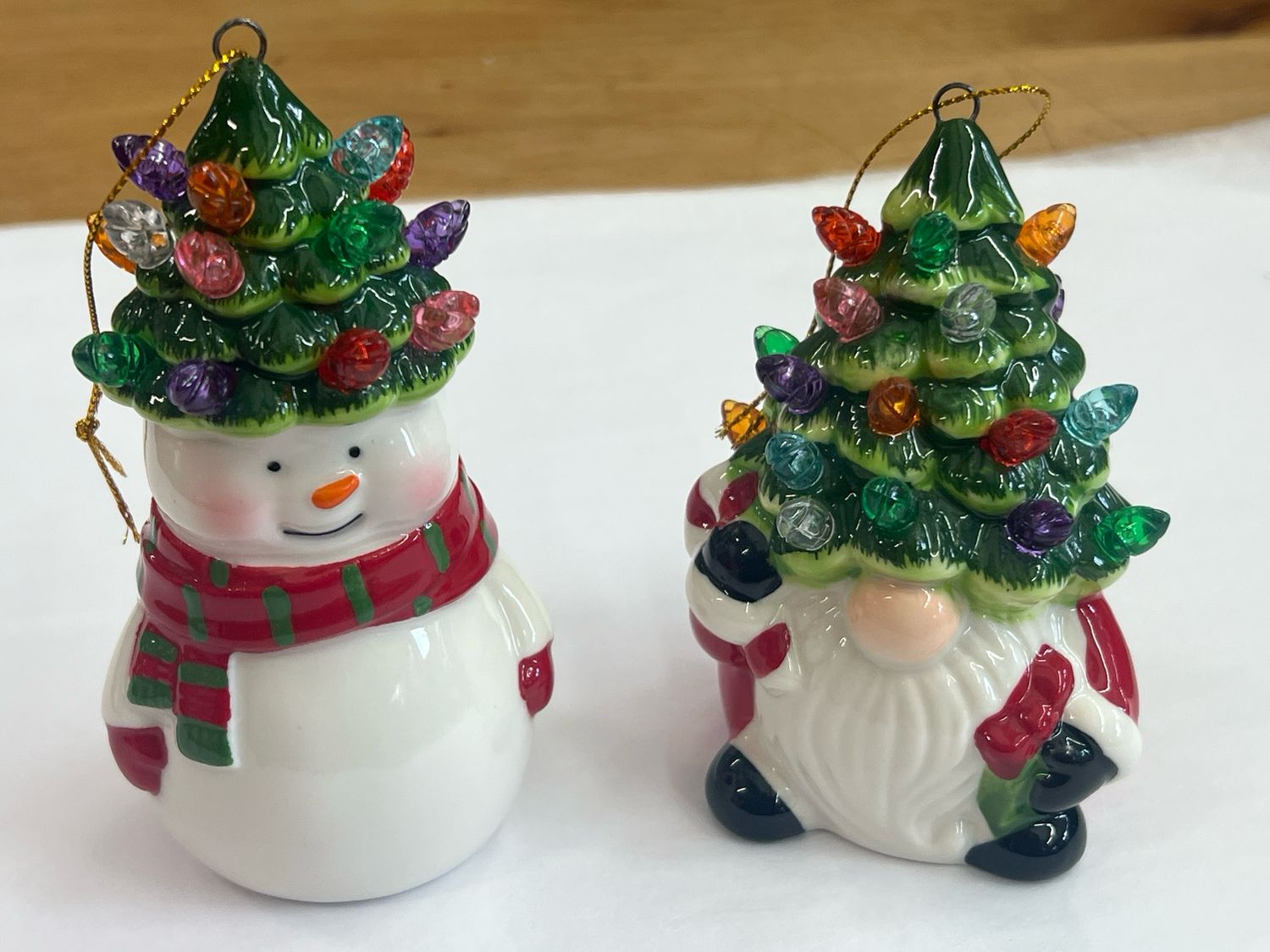 Christmas Tree Lit Hat Ornament