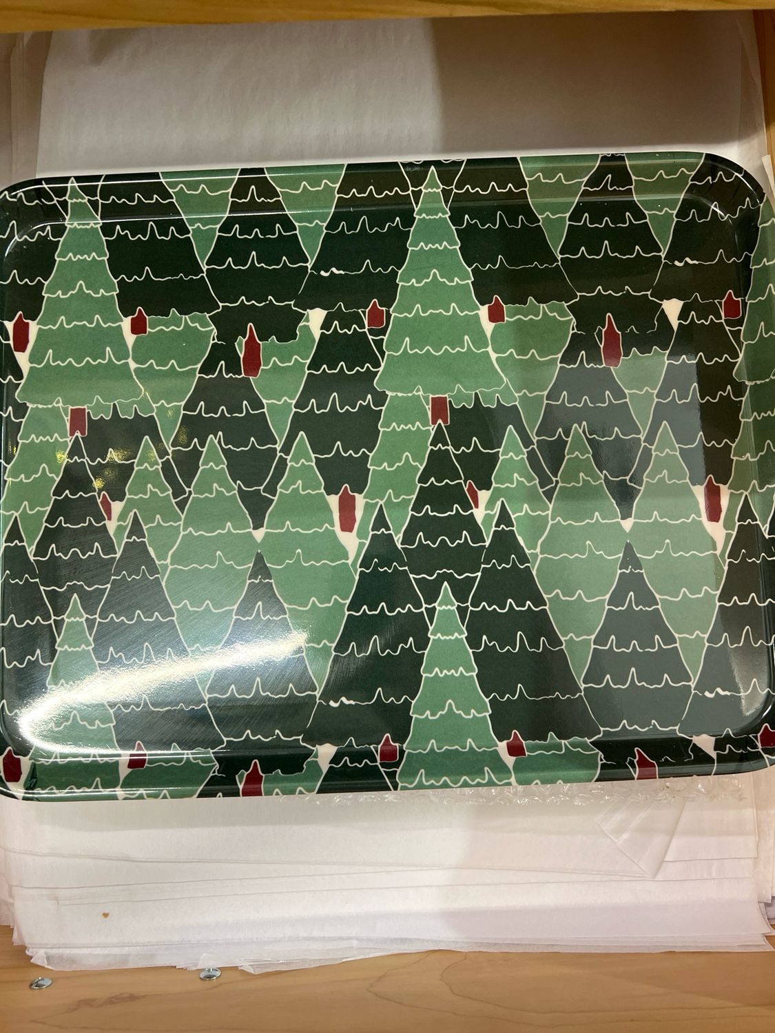 15" x 11" Bamboo Tree Tray