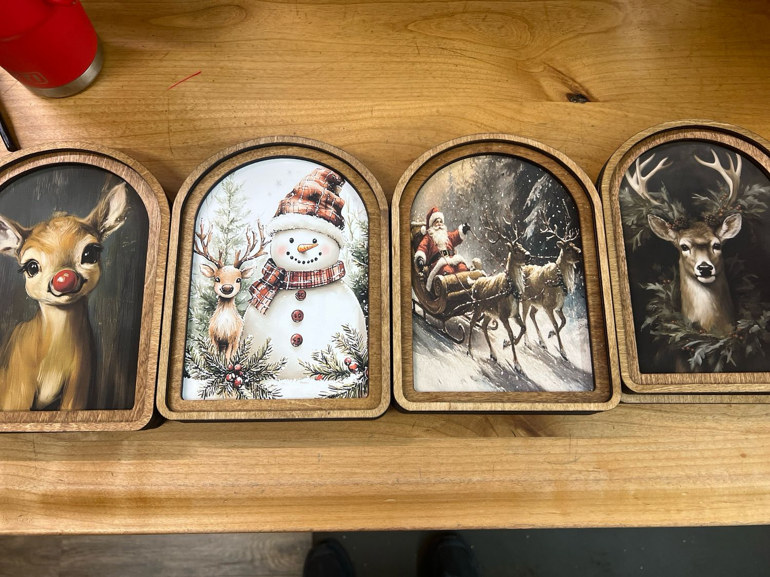 6&quot; X 8&quot; Rounded Framed Art