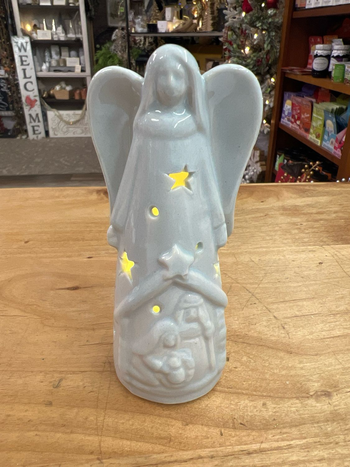Ceramic Light Up Angel Ceramic Light Up Angel