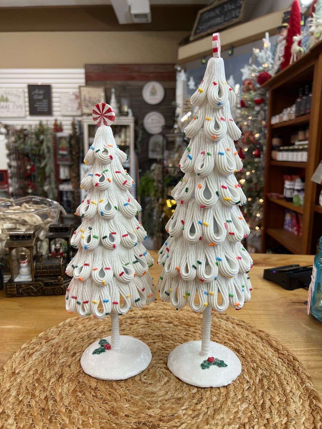 Sprinkled Icing Trees
