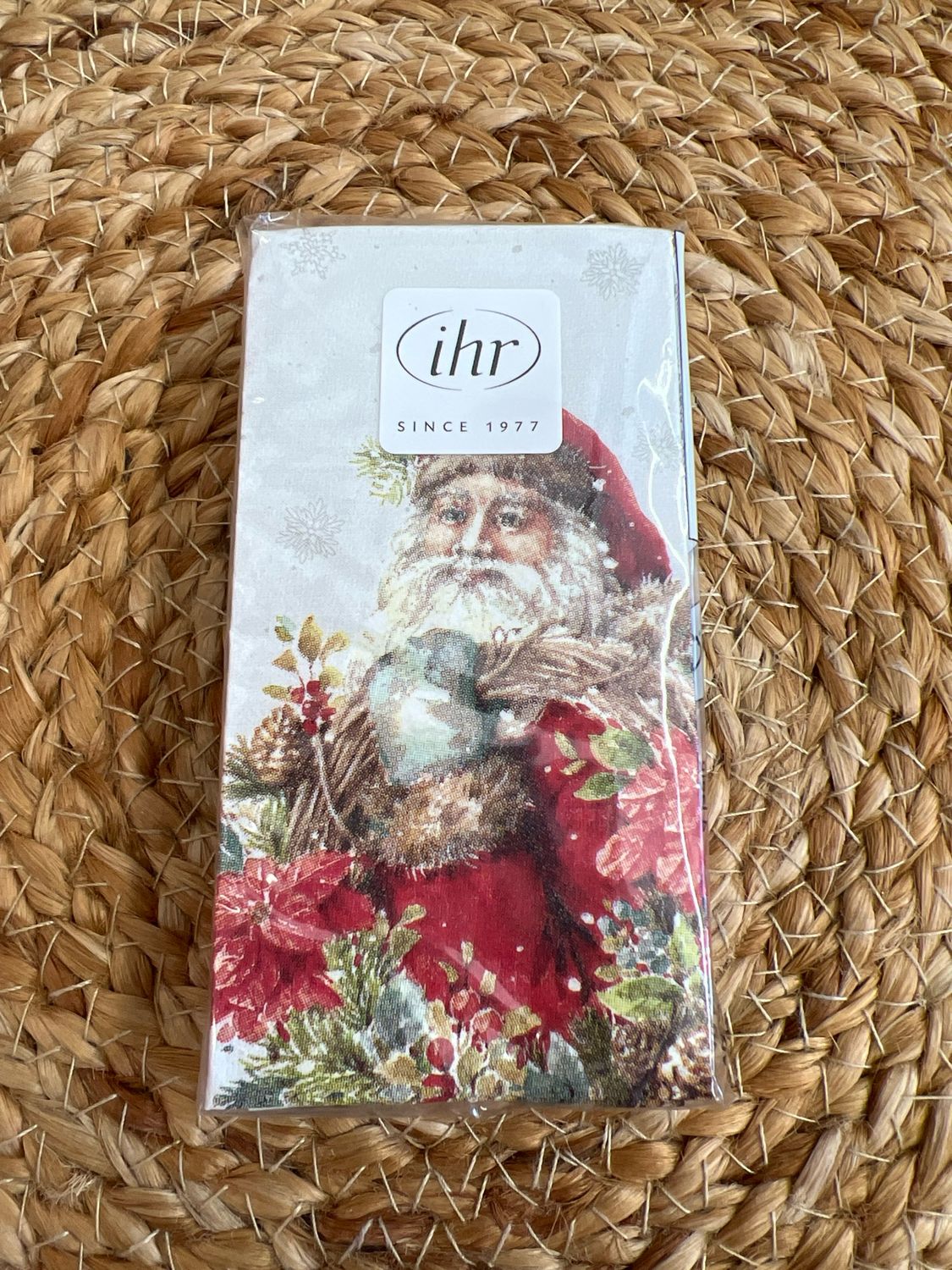 Santa&#39;s Wreath Pocket Tissue