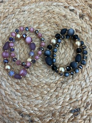 Large Bead Bracelet Set/2