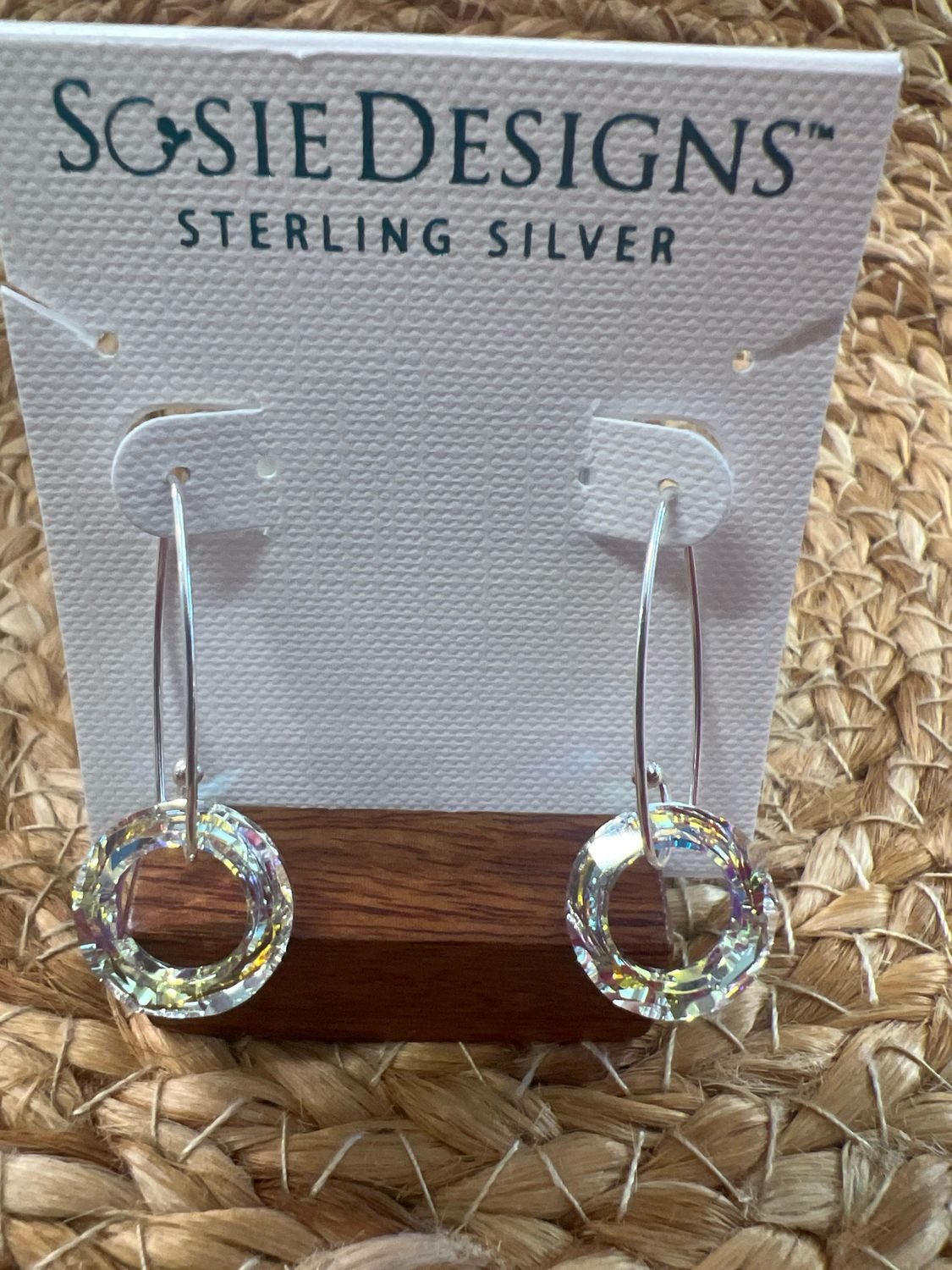 Iridescent Halo Earrings