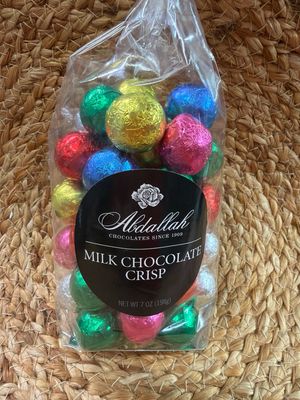 Abdallah 7oz Bag Foiled Crispy Balls Abdallah 7oz Bag Foiled Crispy Balls