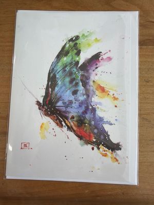 Dean Crouser Butterfly Card
