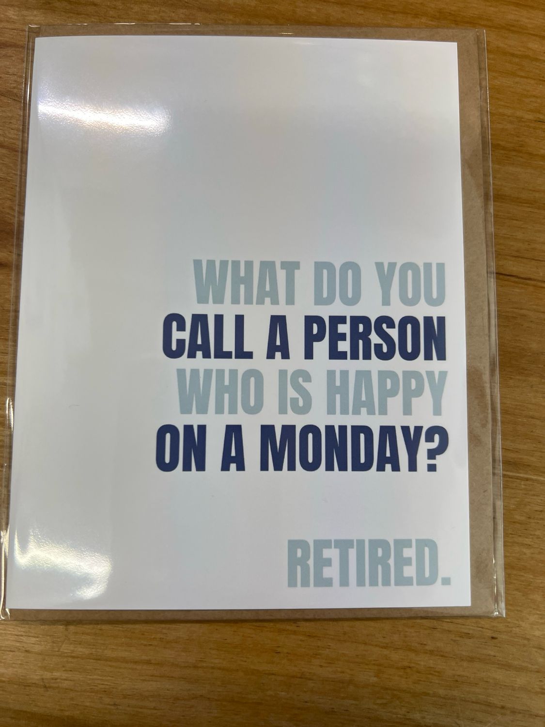 Happy on a Monday Card Happy on a Monday Card