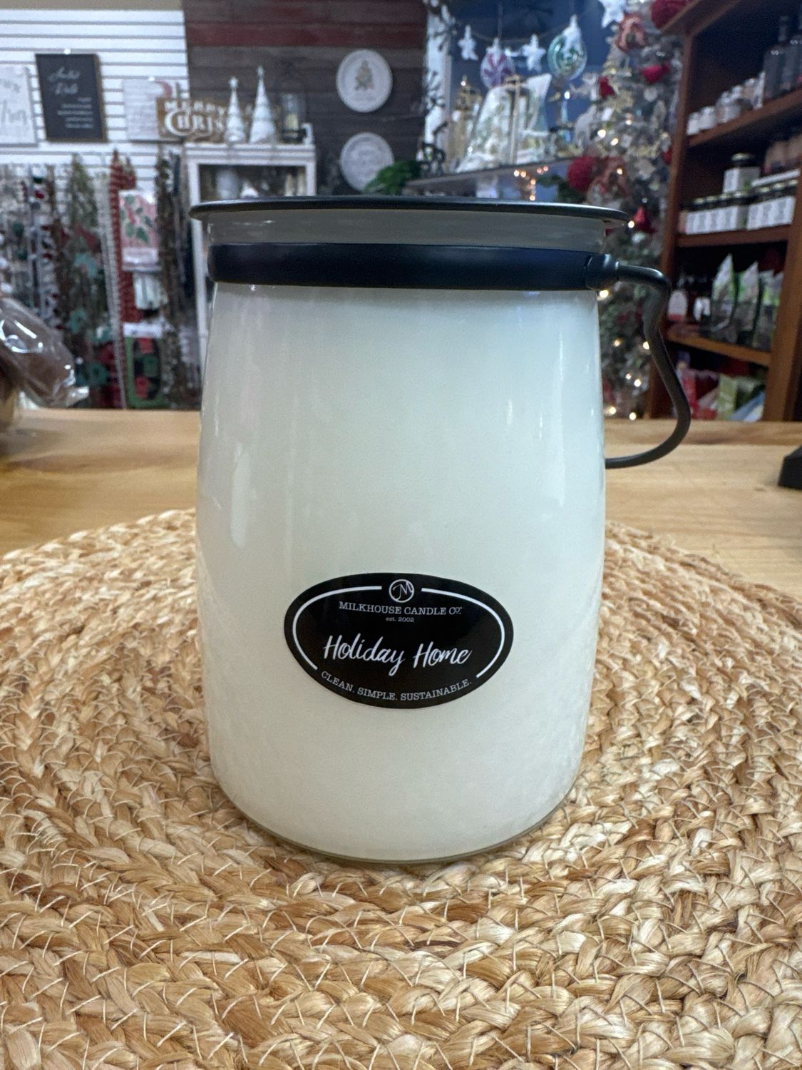 Milkhouse Holiday Home 22oz Butter Jar Milkhouse Holiday Home 22oz Butter Jar
