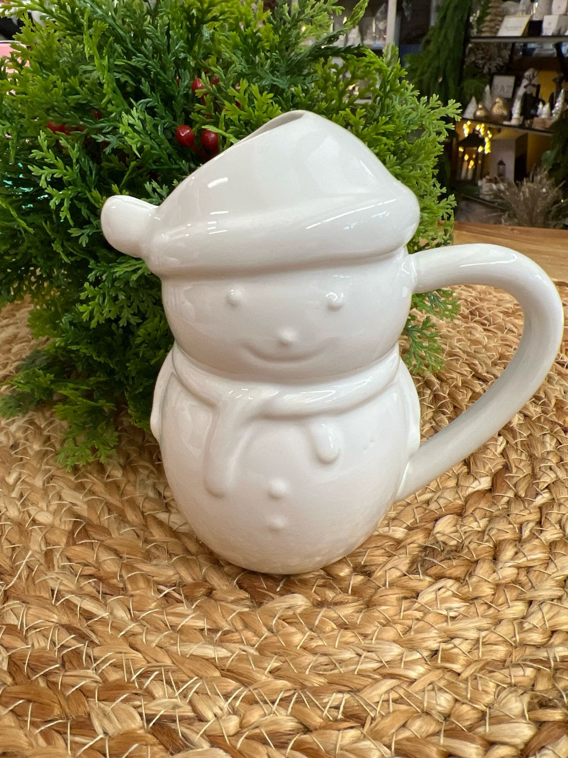 4oz Snowman Creamer